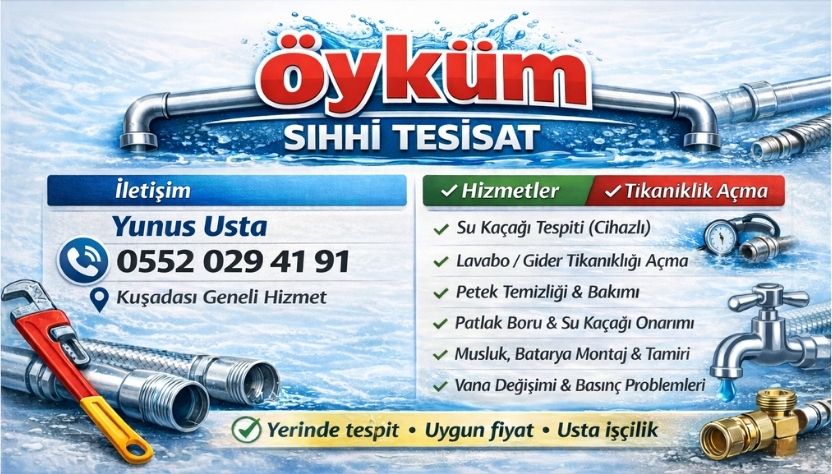 Kuşadası Tesisatçı